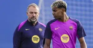 نجم برشلونة السابق حاول العودة إلى كامب نو.. لكن فليك أوقف الصفقة علي الفور لحماية لامين يامال!