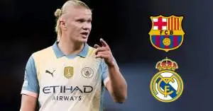 الكلمة الأخيرة من هالاند… إجابة حاسمة تقلب موازين الصراع بين ريال مدريد وبرشلونة!