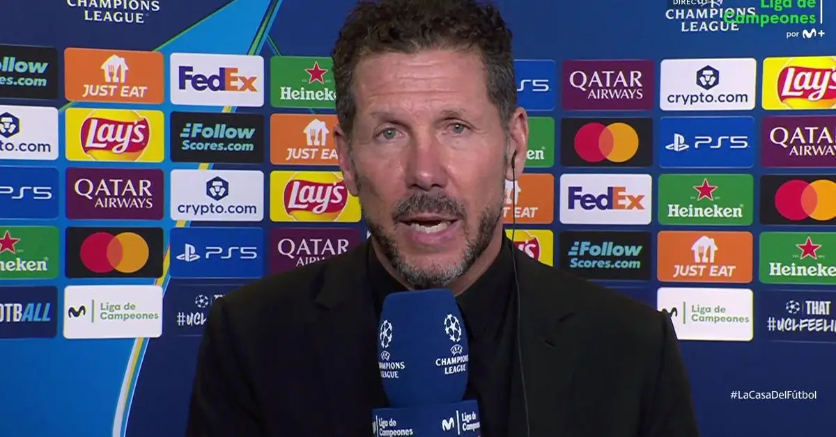 دييغو سيميوني يوجه رسالة مفاجئة لهانسي فليك وبرشلونة بعد الإقصاء الأوروبي ويثير الجدل!