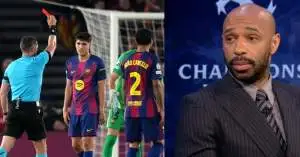 جدل ناري في كامب نو… طرد باو كوبارسي يشتعل بسبب انتقاد تييري هنري ويهز برشلونة قبل الإياب ضد أتلتيكو