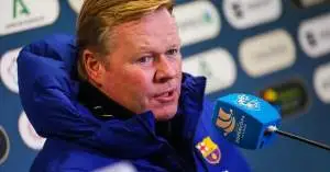 مفاجأة نارية في برشلونة.. رونالد كومان يطالب بضم “جوهرة أوروبا” ويصفه بمزيج مرعب بين دي يونغ وبيدري!