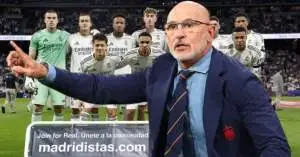 صدمة مدوية في ريال مدريد: دي لا فوينتي يستبعد نجمًا رغم الضغوط… وقرار يُشعل الجدل قبل كأس العالم!