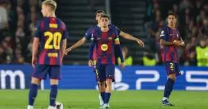 سر صادم وراء استبدال بيدري بين الشوطين أمام أتلتيكو مدريد