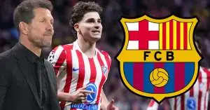 جوليان ألفاريز يفجر أزمة نارية حول مستقبله مع أتلتيكو مدريد بخطوة غير متوقعة ويشعل الترقب داخل برشلونة!