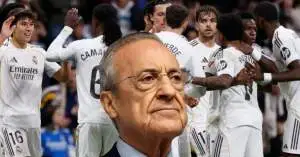 توتر داخل ريال مدريد.. بيريز يتدخل بعد أزمة مبابي وقرار عاجل لإعادة السيطرة على غرفة الملابس!