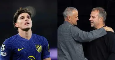 زلزال في سوق الانتقالات.. صفقة ألفاريز قد تفتح بابًا ذهبيًا أمام برشلونة لضم نجمين من باريس سان جيرمان!