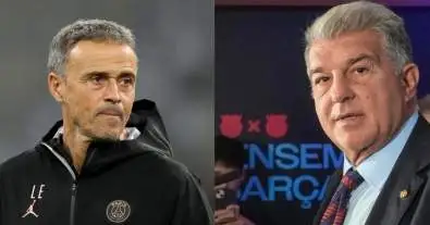 لويس إنريكي يفجر مفاجأة بـ65 مليون يورو لخطف نجم برشلونة.. ولابورتا يحسم موقفه بقرار نهائي