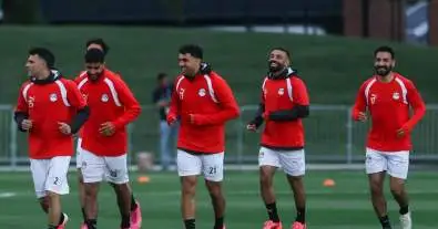 لاعبو منتخب مصر