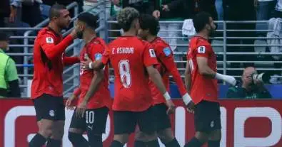 لاعبو منتخب مصر