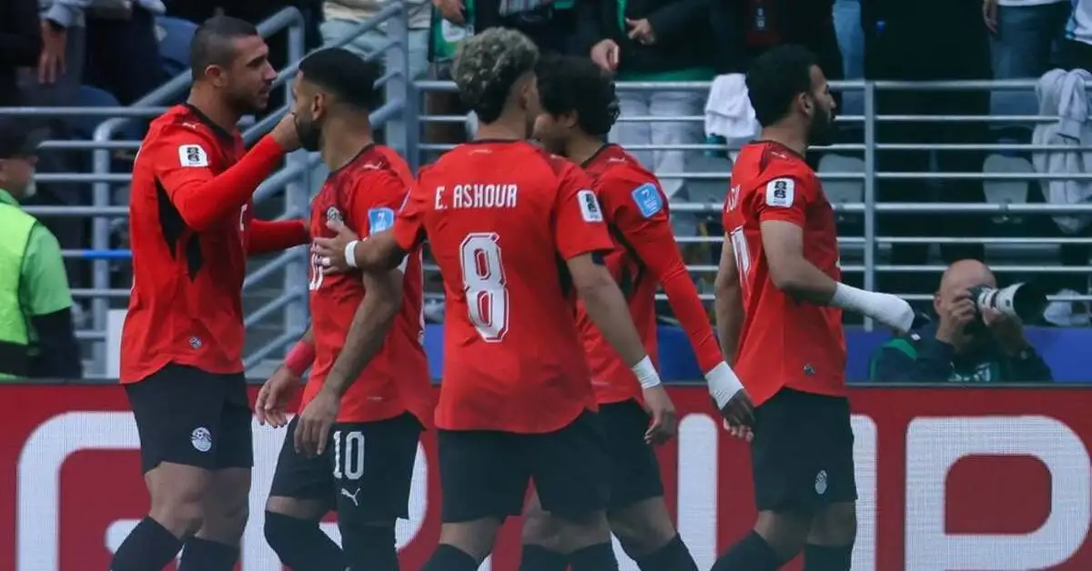 لاعبو منتخب مصر