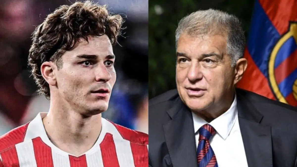 برشلونة يفاجئ أتلتيكو مدريد بقرار حاسم في صفقة جوليان ألفاريز.. وطلب سيميوني يُقابل برفض قاطع