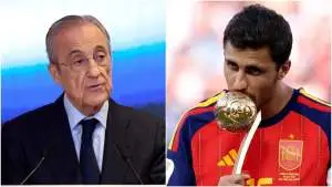 بعد التتويج بكأس العالم.. جماهير ريال مدريد تضغط بقوة لضم رودري وبيريز يحسم موقفه