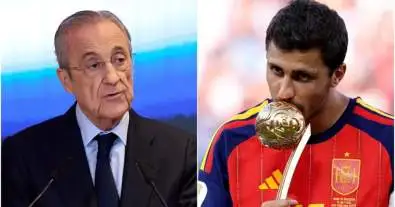 بعد التتويج بكأس العالم.. جماهير ريال مدريد تضغط بقوة لضم رودري وبيريز يحسم موقفه