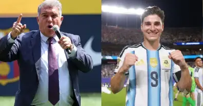 خوان لابورتا يهدد أتلتيكو مدريد بسبب سعر جوليان ألفاريز ميركاتو 2026
