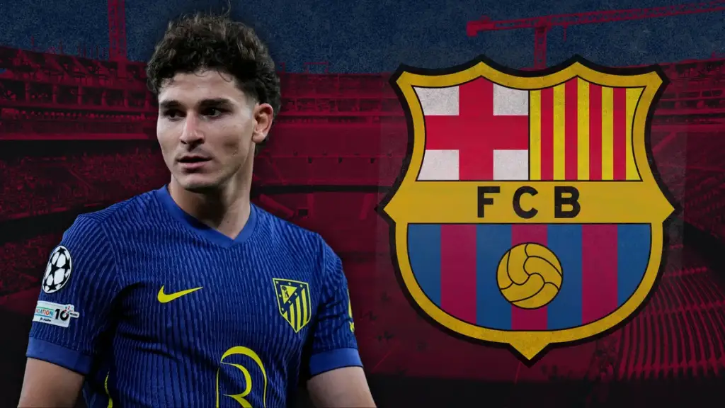 ميركاتو برشلونة.. استراتيجية خاصة لحسم صفقة خوليان ألفاريز من أتلتيكو مدريد