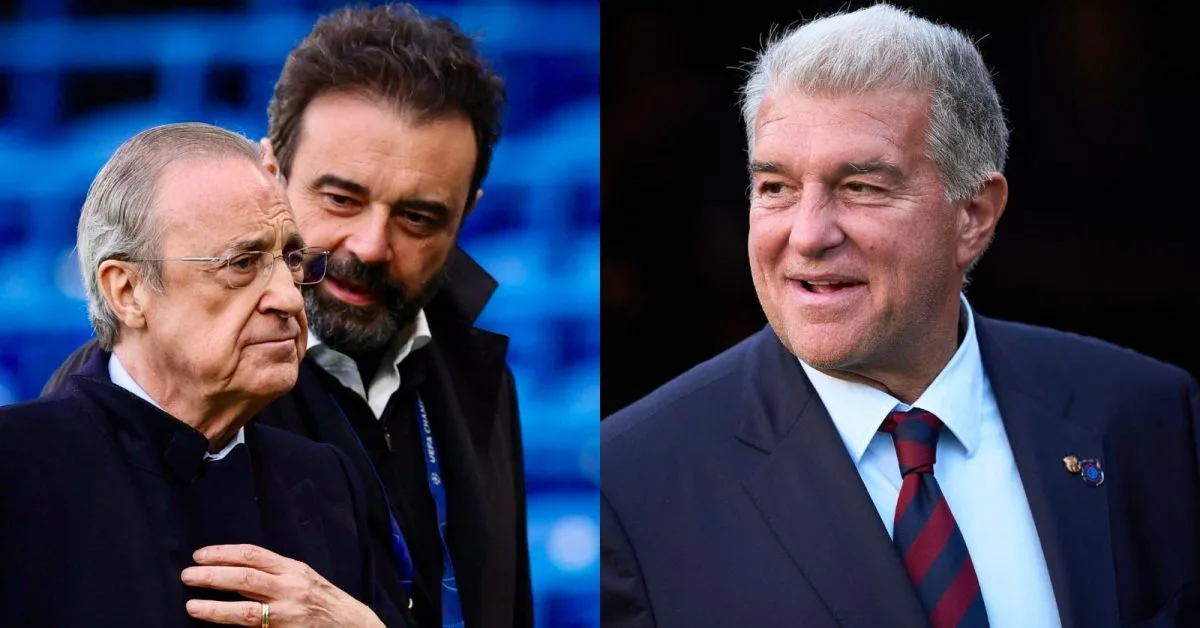 عاصفة في كلاسيكو الإدارة.. لابورتا يعلنها صراحة: العلاقة مع ريال مدريد انتهت تماماً وهذا هو السبب!